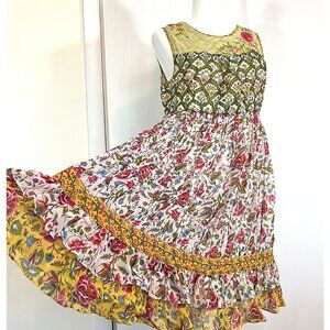 Anthropologie Tanvi Kedia Ananya Tunic Dress